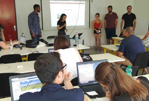 étudiants master marketing idelca