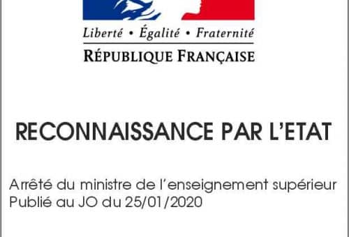 école reconnue d'état